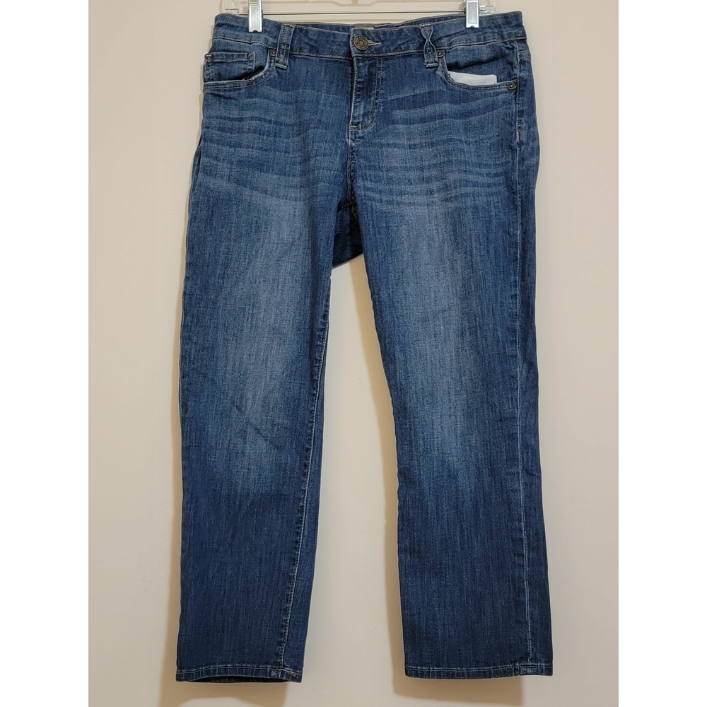 KUT From Kloth‎ Bardot Skinny Boyfriend Blue Jeans SZ 8